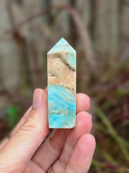 Caribbean calcite tower
