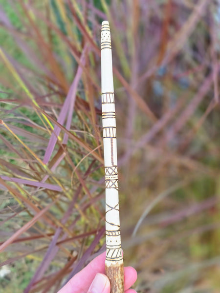 Hand made wand eith tigers eye