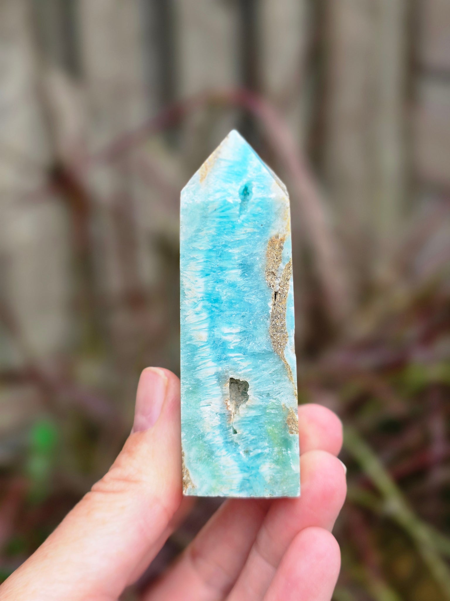 Caribbean calcite tower