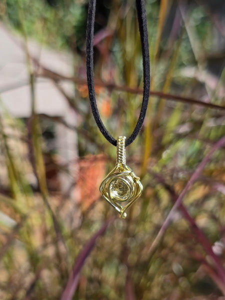 Moissanite pendant