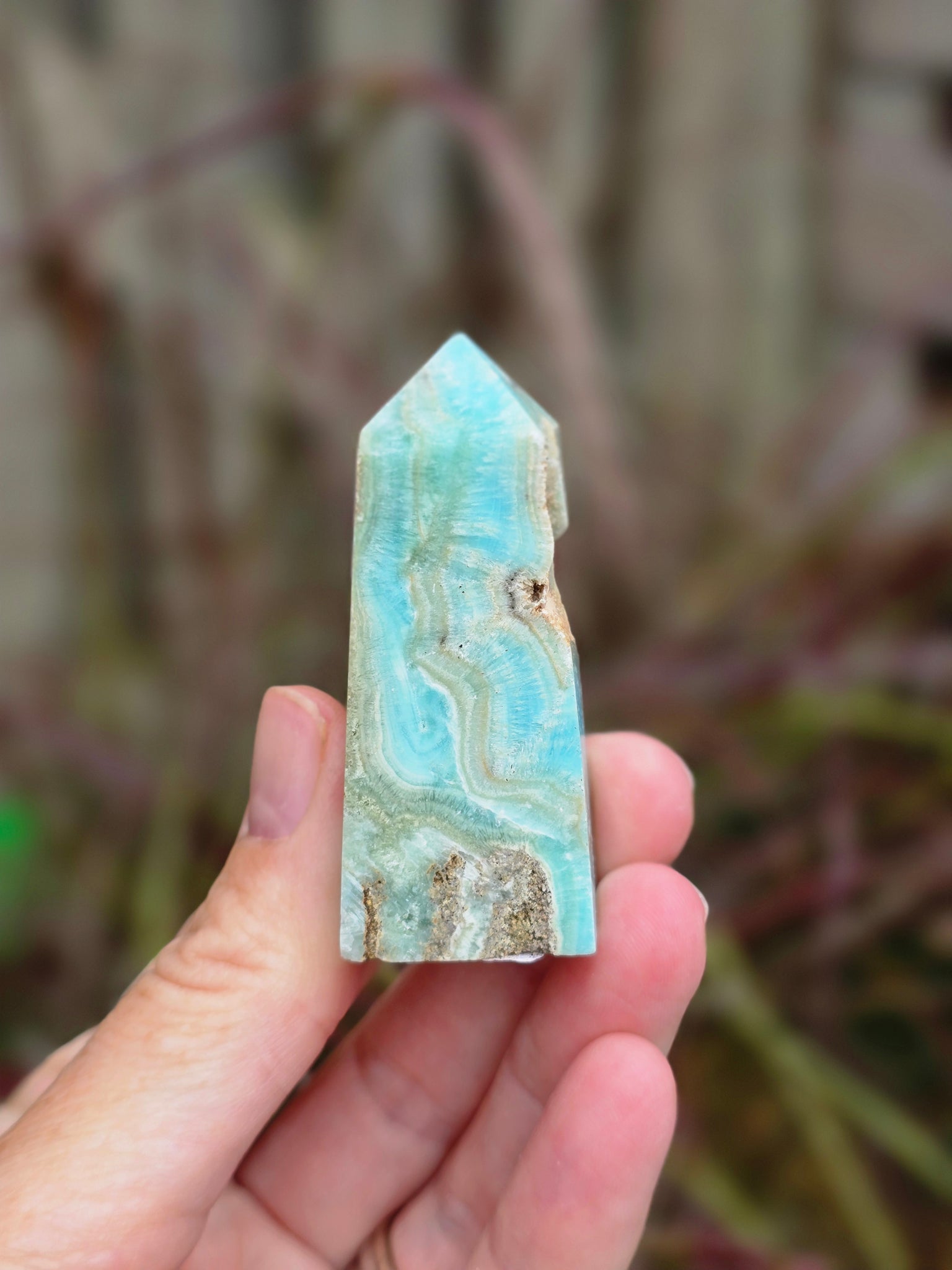 Caribbean calcite tower