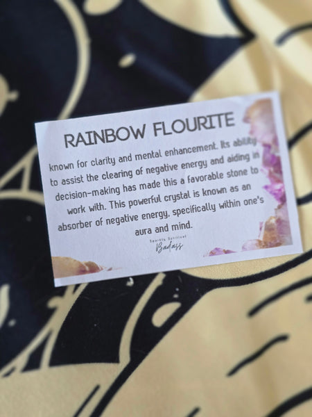 Rainbow fluorite
