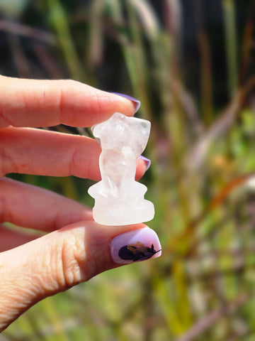 Clear quartz tinkable