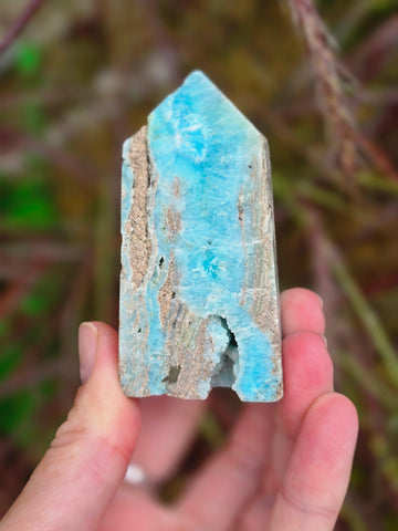 Caribbean calcite tower