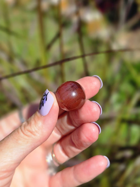 Carnelian sphere