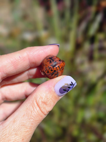 Mahogany jasper planet