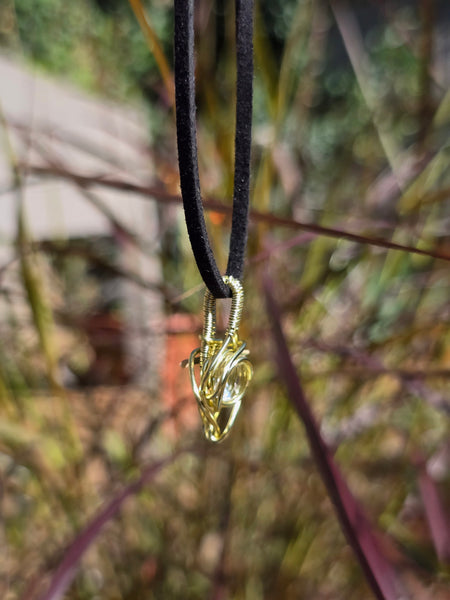 Moissanite pendant